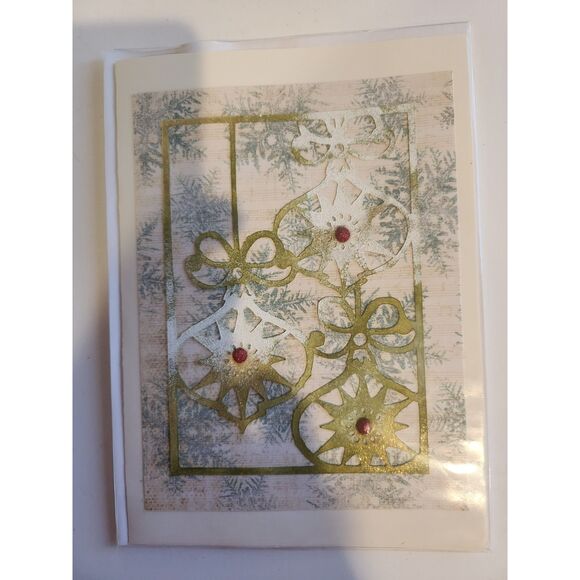 4 Handmade Christmas Cards B18 - Picture 3 of 5